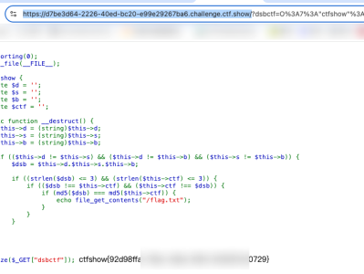 【CTF】_DSBCTF_单身杯-好玩的PHP